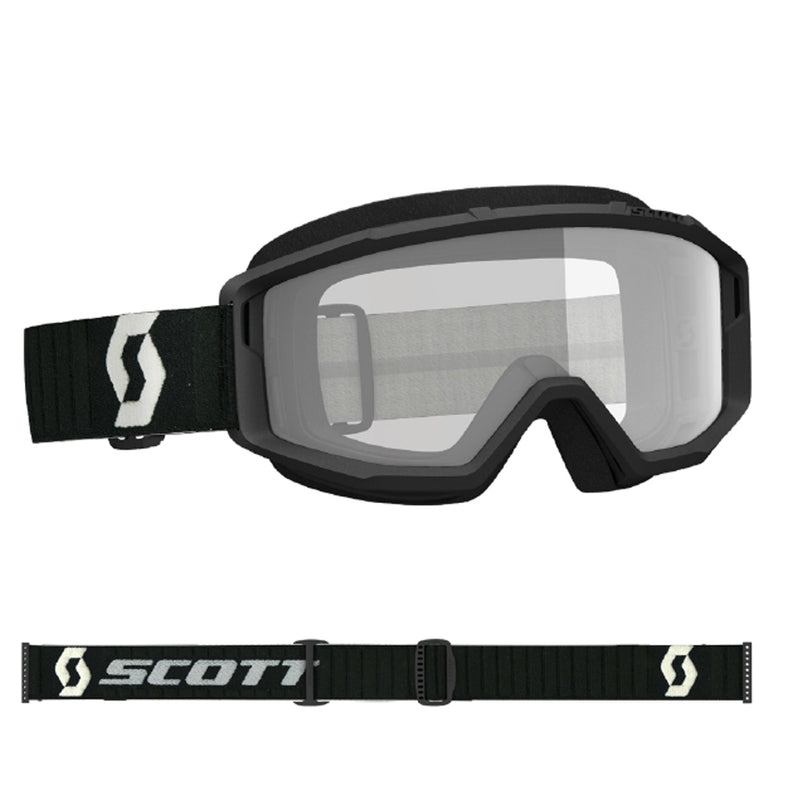 Load image into Gallery viewer, Scott Primal Goggle Black_Grey with Clear Lens
