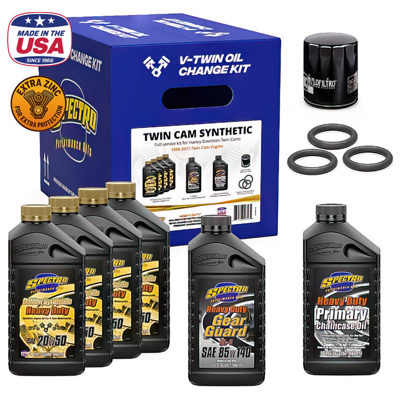 Load image into Gallery viewer, SPECTRO TWIN CAM SYNTHETIC SERVICE KIT (HDTCSFBV)

