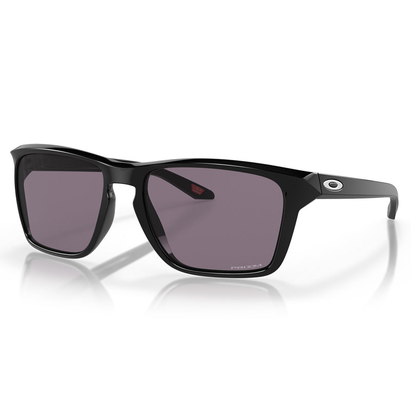 Load image into Gallery viewer, 0OO944894480157 Oakley Sylas Sunglasses Polished Black Frame with PRIZM Grey Lens
