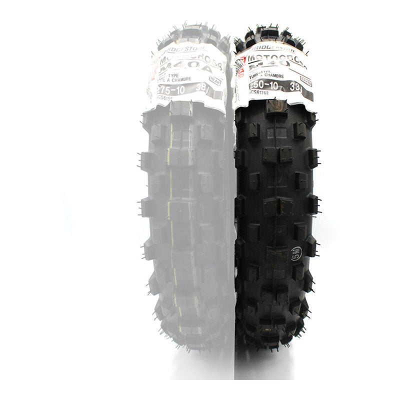 Load image into Gallery viewer, Bridgestone M40 250-10 Front / Rear Off-Road Tyre (Medium / Soft)
