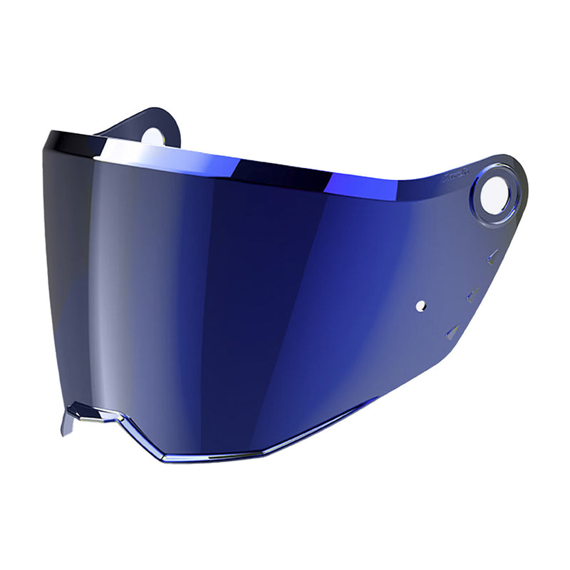 Load image into Gallery viewer, AIROH Commander 2 Mirror Blue Visor
