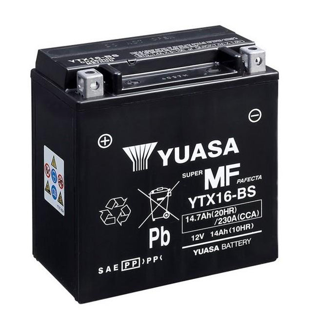 Load image into Gallery viewer, YUASA YTX16BS - Factory Activated
