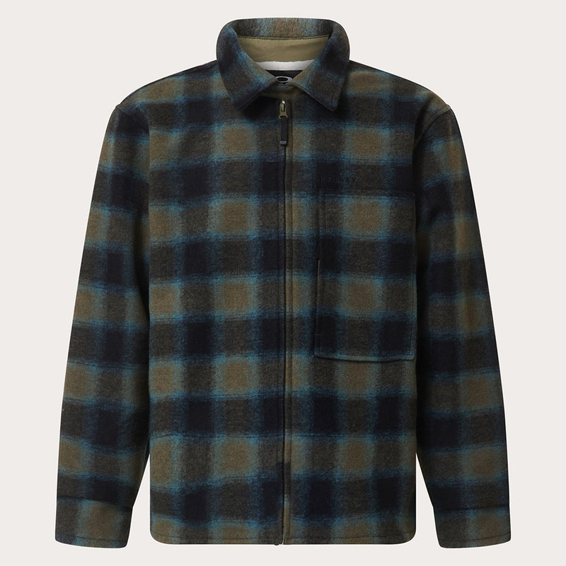 Load image into Gallery viewer, OAKLEY Off-Slope Overshirt  - Army Green Check
