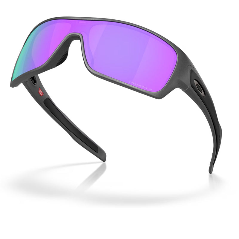 Load image into Gallery viewer, 0OO9307-3132 Oakley Turbine Rotor Sunglasses Matte Steel Frame with PRIZM Violet Polarized Lens
