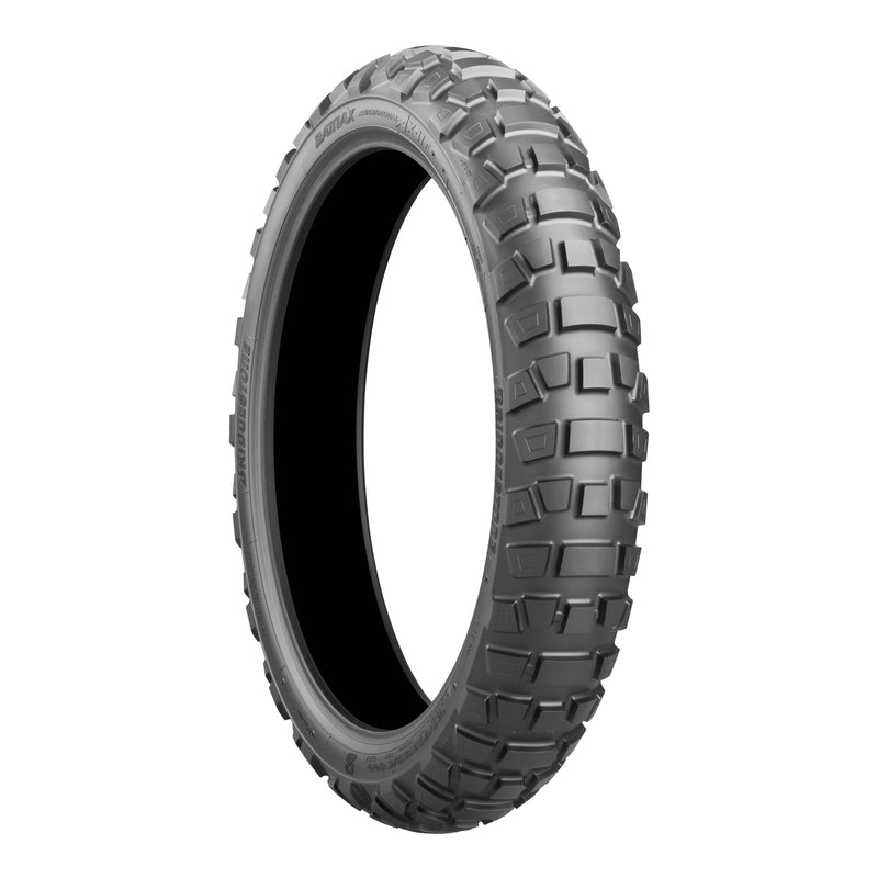 Load image into Gallery viewer, Bridgestone AX41 110/80-19 Front Tubeless Adventure Tyre
