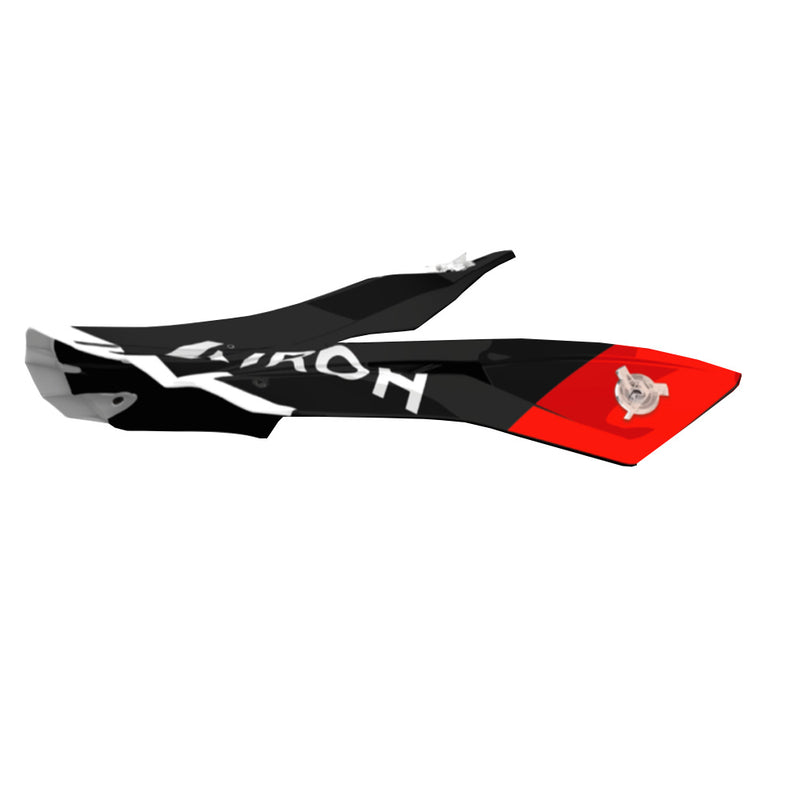 Load image into Gallery viewer, Aviator Ace 2 - Shield Peak - White Red Gloss
