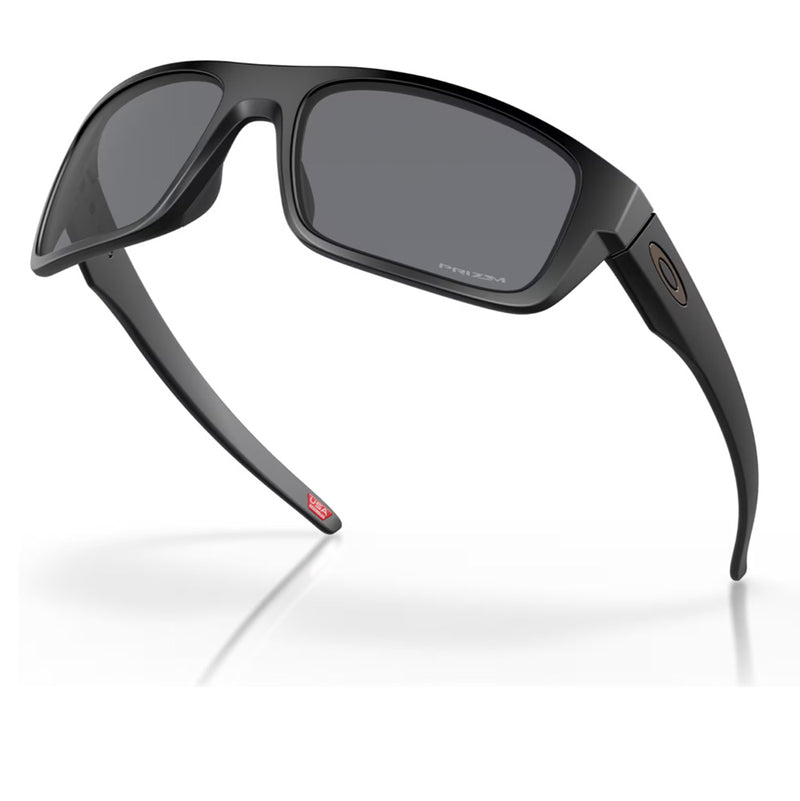 Load image into Gallery viewer, 0OO9367-0160 Oakley Drop Point Sunglasses Matte Black Frame with PRIZM Grey Lens
