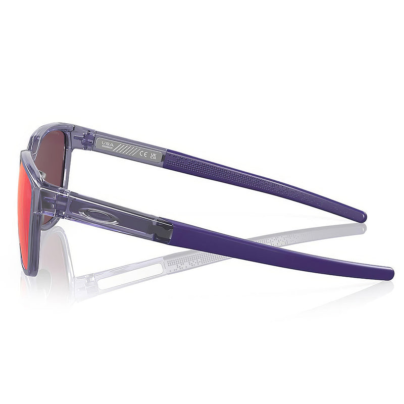 Load image into Gallery viewer, 0OO9250-0757 Oakley Actuator Sunglasses - Transparent Lilac Frame with PRIZM Road Lens
