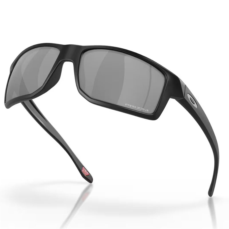 Load image into Gallery viewer, Oakley Gibston Sunglasses Matte Black w/ PRIZM Black Polarized
