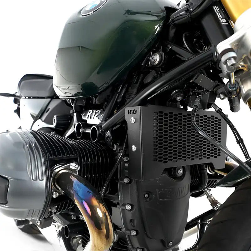 Load image into Gallery viewer, Oil Cooler Guard for BMW R12 nineT 24- PRO Black R&amp;G
