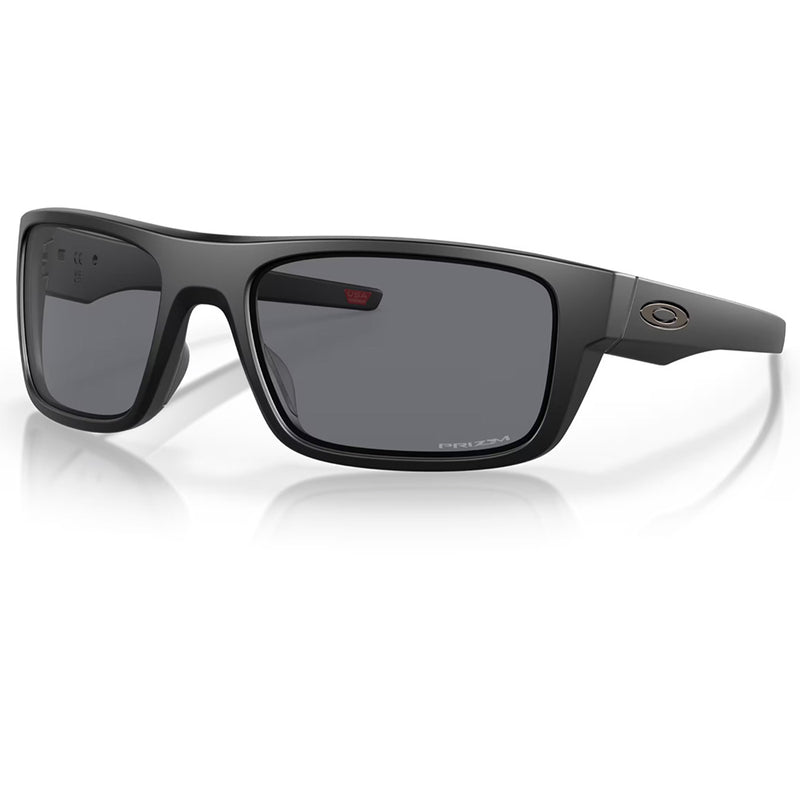 Load image into Gallery viewer, 0OO9367-0160 Oakley Drop Point Sunglasses Matte Black Frame with PRIZM Grey Lens
