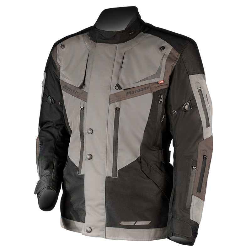 Load image into Gallery viewer, MOTODRY Rally 2 Jacket Black Sand Brown
