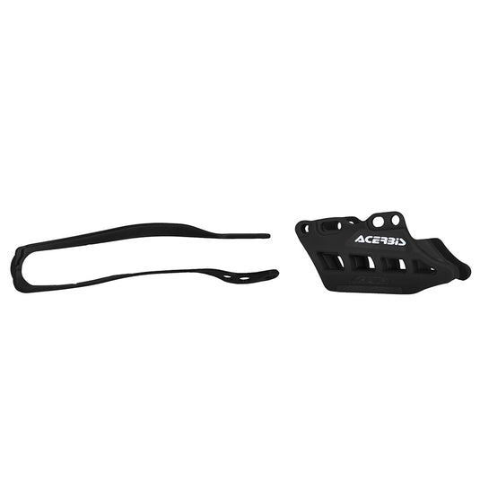 Chain Guide & Slider Kit Black YZ250F 24-25- YZ450F 23-25 Acerbis