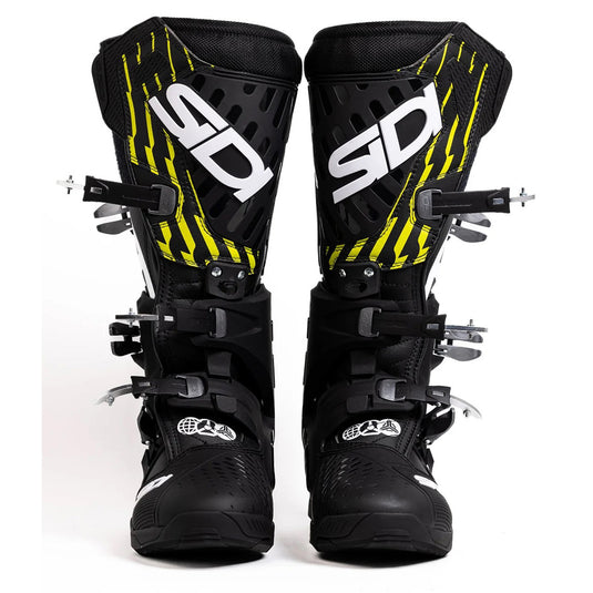 Sidi Crossair TA (The Arsenale collab) MX Boot - Black Yellow