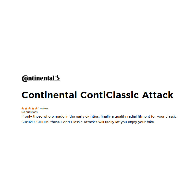 Load image into Gallery viewer, Continental ClassicAttack review
