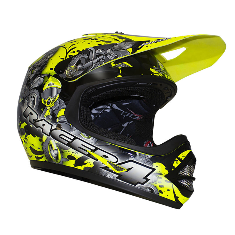 Load image into Gallery viewer, RACER 4 KIDS FLURO YELLOW
