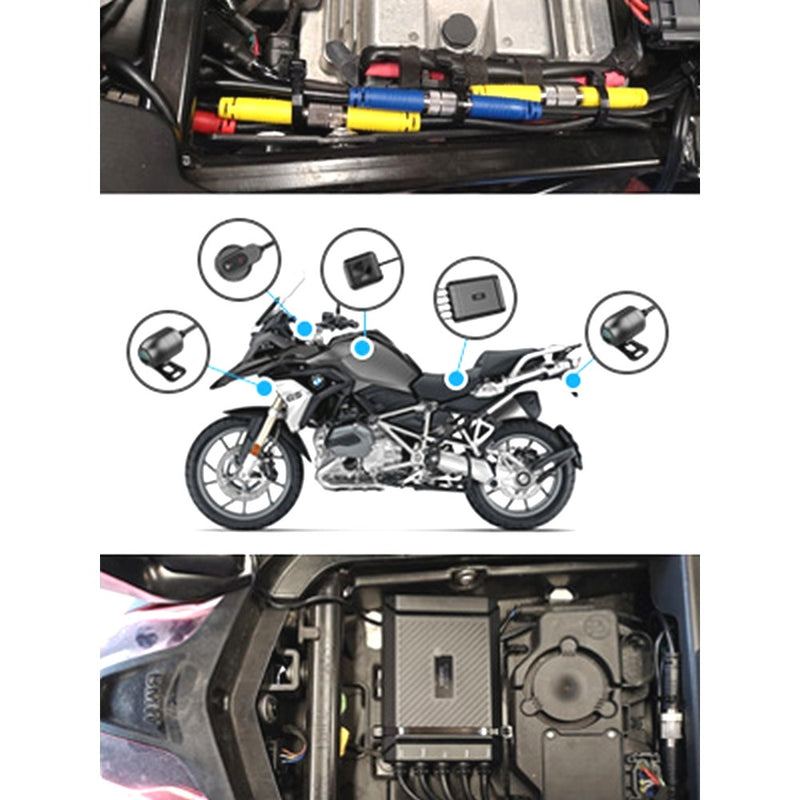 Load image into Gallery viewer, VIOFO 1080P MOTORCYCLE DASHCAM DUAL CHANNEL F/R WIFI + GPS

