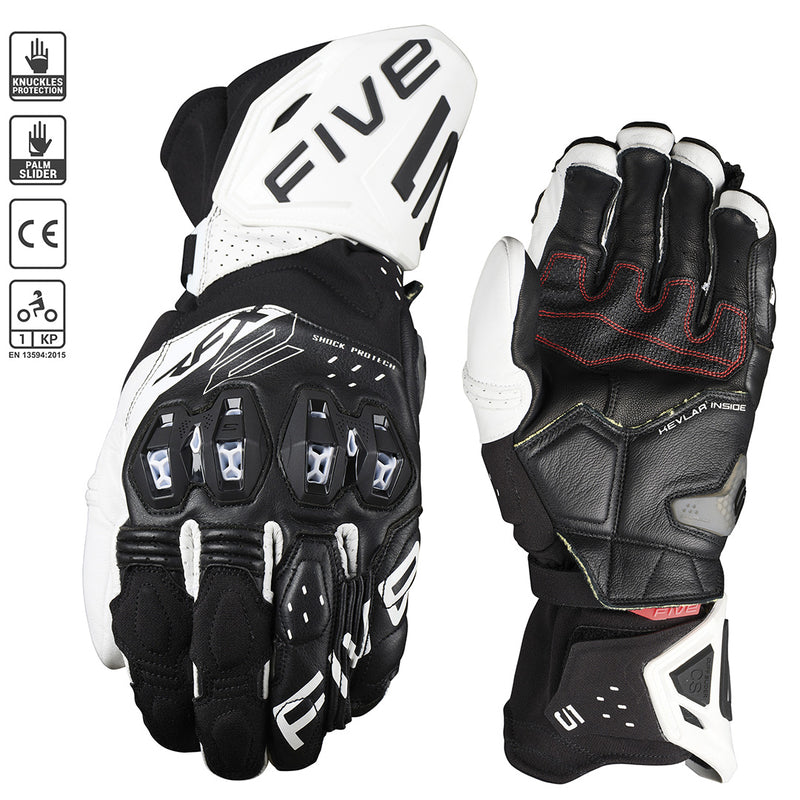 Load image into Gallery viewer, FIVE RFX2 EVO Gloves Black_White
