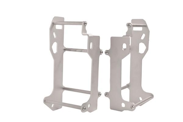 Load image into Gallery viewer, RADIATOR BRACES CROSSPRO SILVER CRF250R 18-20 CRF250RX 19-20
