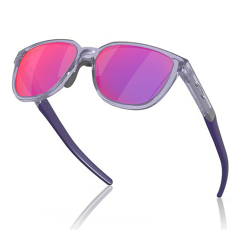 Load image into Gallery viewer, 0OO9250-0757 Oakley Actuator Sunglasses - Transparent Lilac Frame with PRIZM Road Lens
