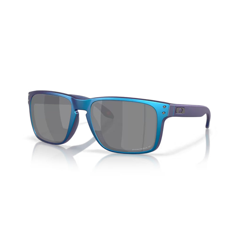 Load image into Gallery viewer, 0OO941794174759 Holbrook XL Sunglasses Matte Cyan/Blue Colorshift Frame with PRIZM Black Polarized Lens
