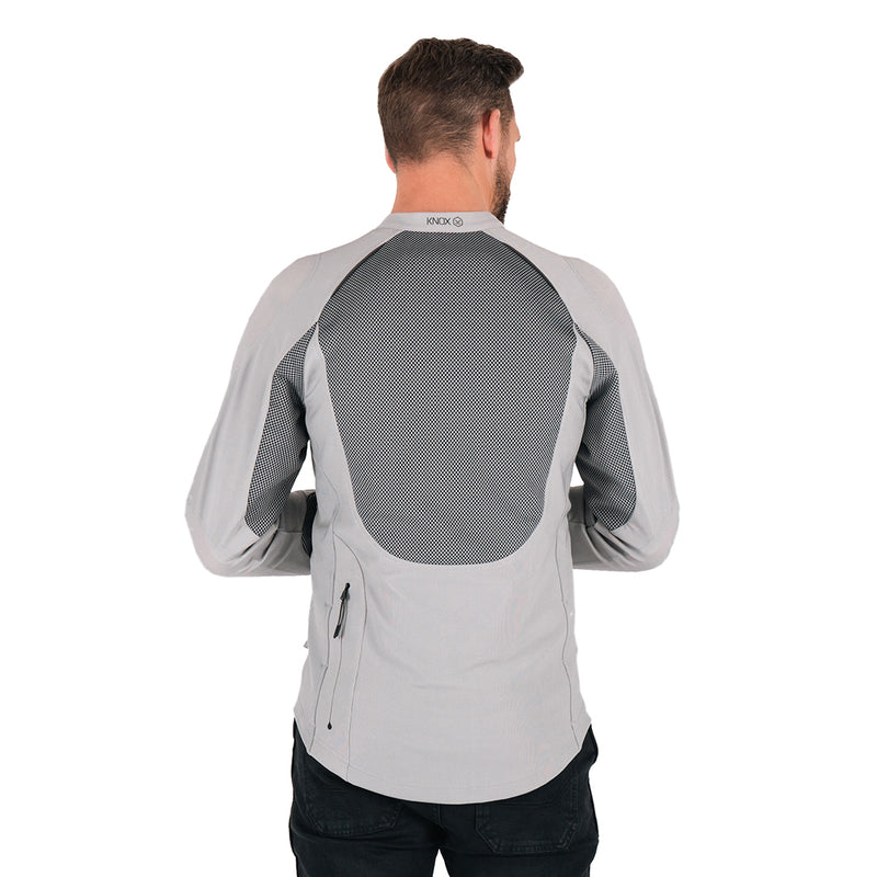 Load image into Gallery viewer, KNOX Tor Armoured Shirt Mens - Grey
