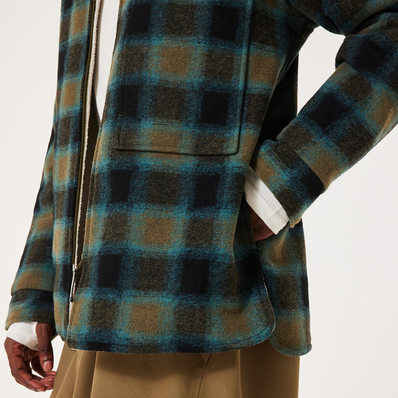 Load image into Gallery viewer, OAKLEY Off-Slope Overshirt  - Army Green Check
