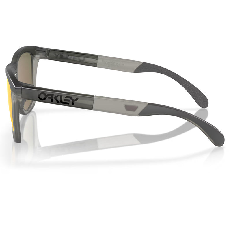 Load image into Gallery viewer, 0OO9284-0155 Oakley Frogskins Range Sunglasses Matte Grey Smoke Frame with PRIZM Ruby Lens
