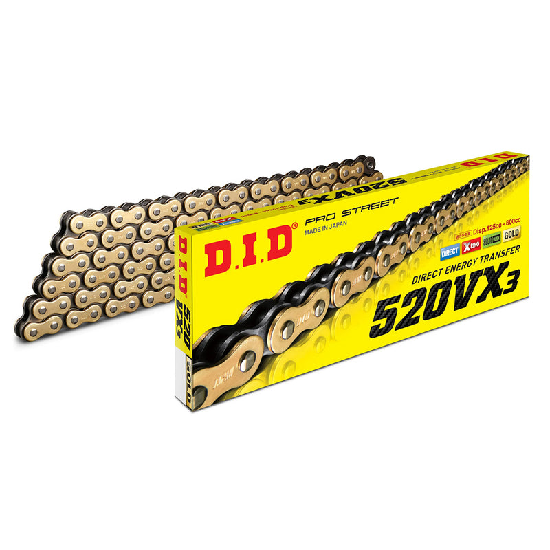 Load image into Gallery viewer, 520VX3 Gold Chain
