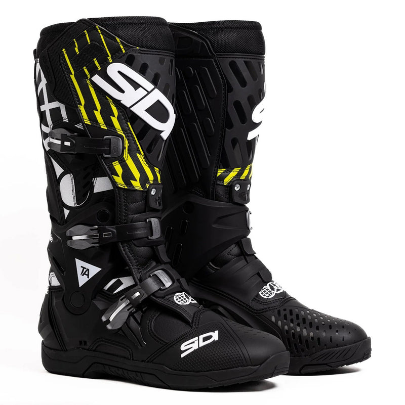 Load image into Gallery viewer, Sidi Crossair TA (The Arsenale collab) MX Boot - Black Yellow
