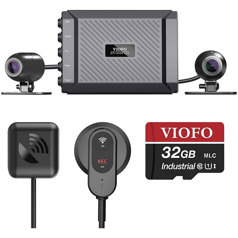 Load image into Gallery viewer, VIOFO 1080P MOTORCYCLE DASHCAM DUAL CHANNEL F/R WIFI + GPS
