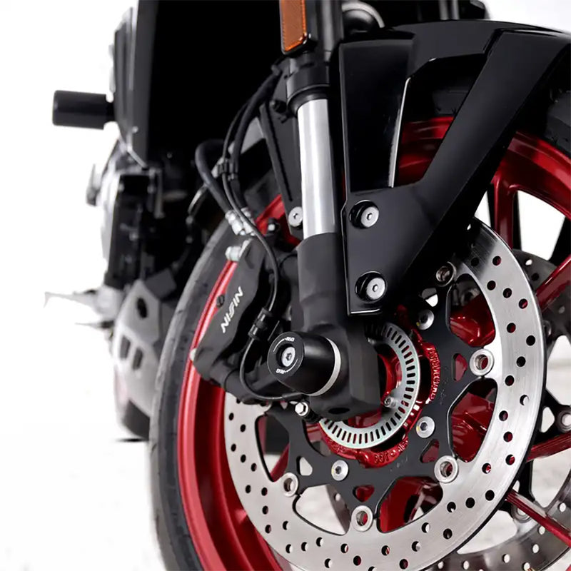 Load image into Gallery viewer, APEX Fork Protectors for Suzuki GSX-8T '25 - GSX-8TT '25 - GSX-8S '23- GSX-8R '24- &amp; V-Strom 800/1050DE '23-
