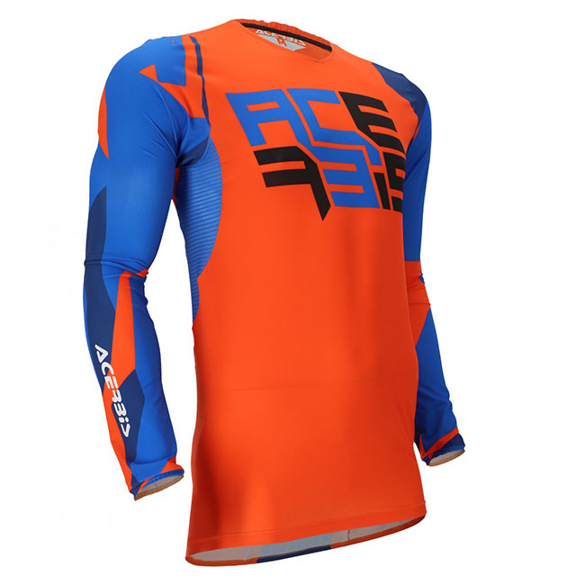 Load image into Gallery viewer, ACERBIS JERSEY MX X-FLEX-ONE ORANGE BLUE
