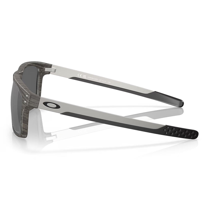 Load image into Gallery viewer, 0OO9384-0457 Oakley Holbrook Sunglasses Mix Woodgrain Frame with PRIZM Black Lens
