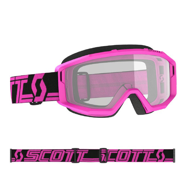 Load image into Gallery viewer, Scott Primal Goggle Pink_Black with Clear Lens
