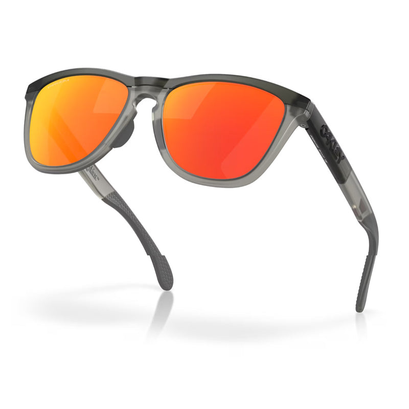 Load image into Gallery viewer, 0OO9284-0155 Oakley Frogskins Range Sunglasses Matte Grey Smoke Frame with PRIZM Ruby Lens
