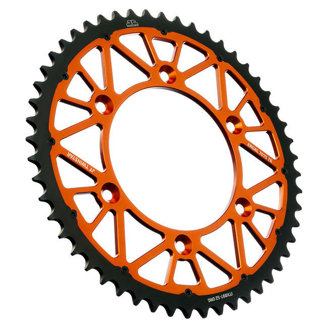 Load image into Gallery viewer, JT Sprocket Rear JTX TwinStar Orange
