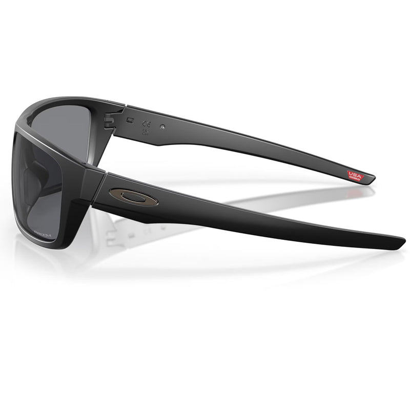 Load image into Gallery viewer, 0OO9367-0160 Oakley Drop Point Sunglasses Matte Black Frame with PRIZM Grey Lens
