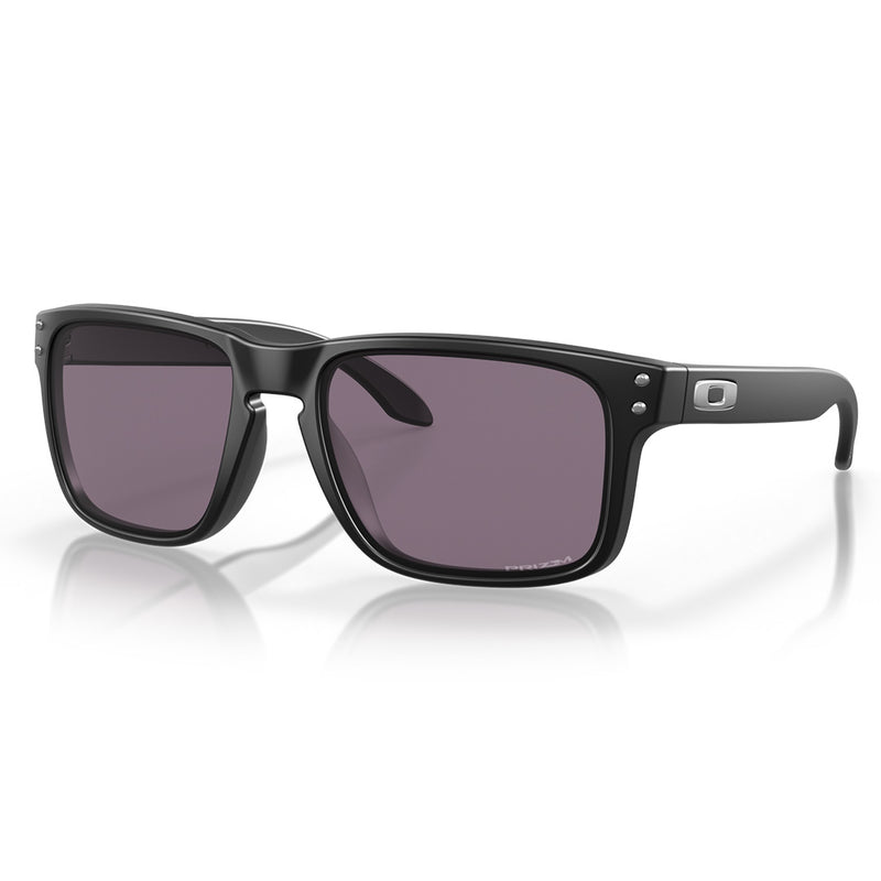 Load image into Gallery viewer, 0OO91029102E855 Oakley Holbrook Matte Black Frame with PRIZM Grey Lens
