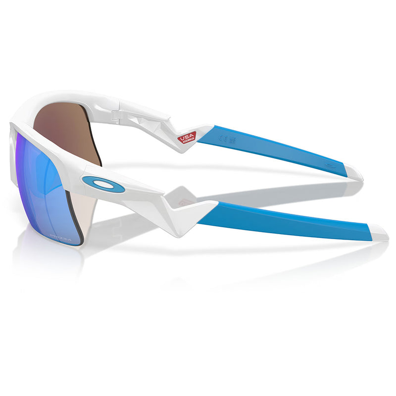 Load image into Gallery viewer, 0OJ9013-0262 Oakley Capacitor Sunglasses, Polished White Frame with PRIZM Sapphire Lens
