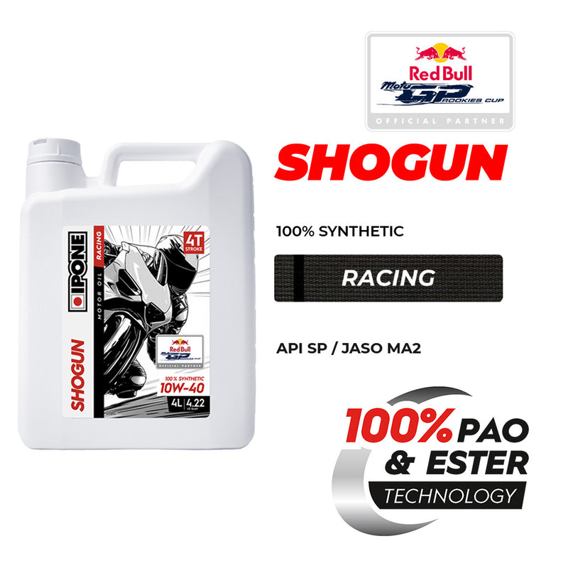 Load image into Gallery viewer, IPONE SHOGUN - 100% Synthetic 4T Oil - tech
