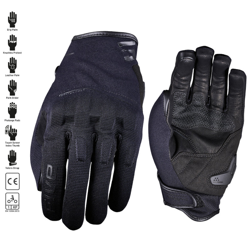 Load image into Gallery viewer, FIVE RS4 EVO Gloves Black

