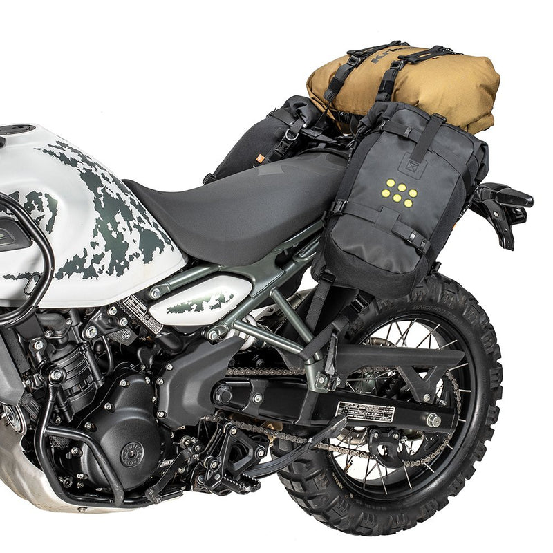 Load image into Gallery viewer, ROYAL ENFIELD Himalayan fitted with the Kreiga OS-BASE /  OS-Adventure Packs

