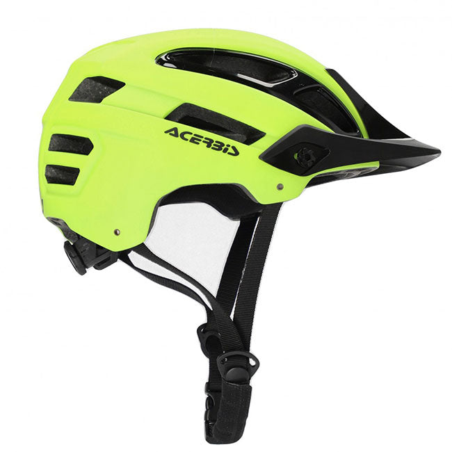 Load image into Gallery viewer, ACERBIS DoubleP MTB Helmet Yellow Fluro Black
