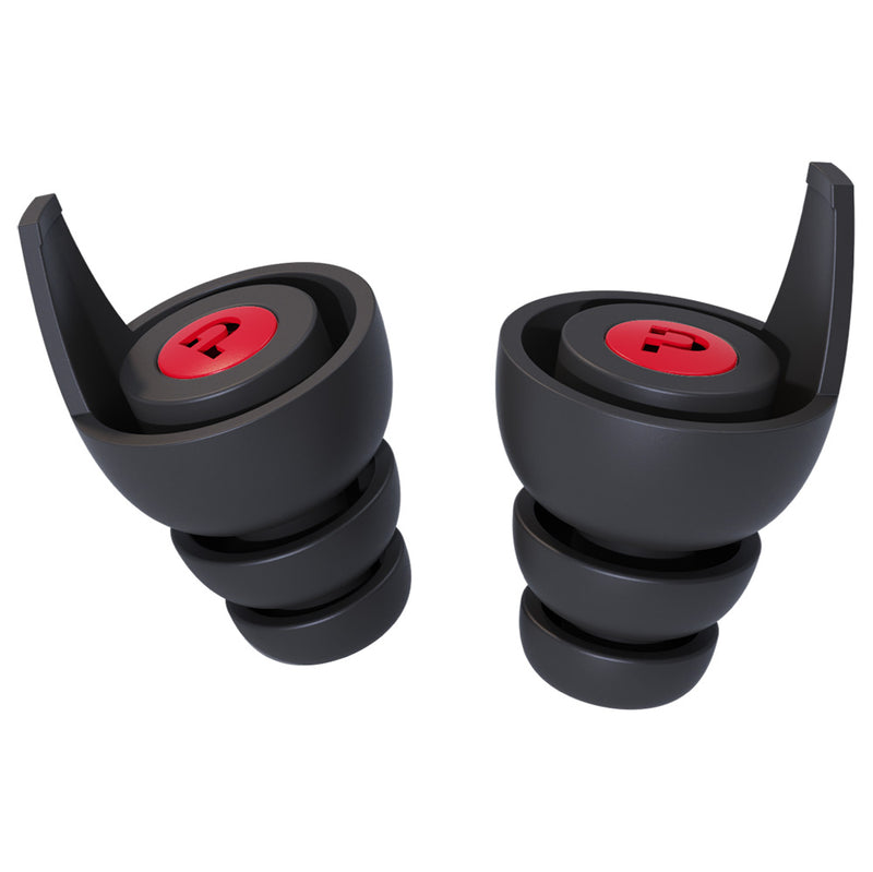 Load image into Gallery viewer, Pinlock Ear Plugs - red acoustic chamber
