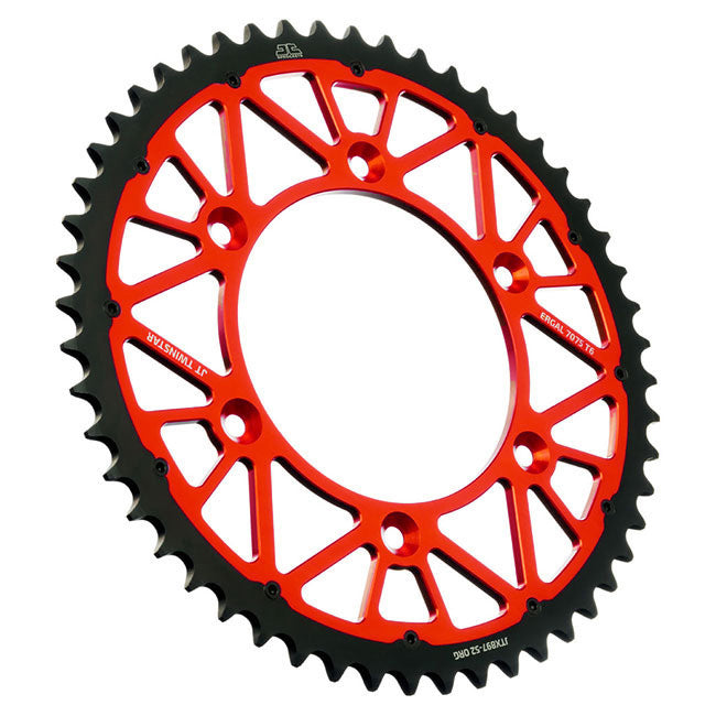 Load image into Gallery viewer, JT Sprocket Rear JTX TwinStar Red
