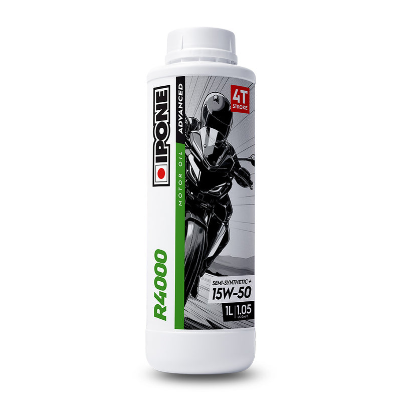 Load image into Gallery viewer, IPONE R4000 - Semi-Synthetic 4T Oil - 15W50 1L
