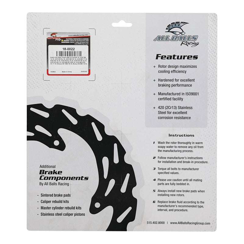 Load image into Gallery viewer, Brake Disc Rear 18-0022

