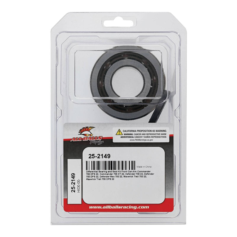 Load image into Gallery viewer, Differential Bearing &amp; Seal Kit Front 25-2149
