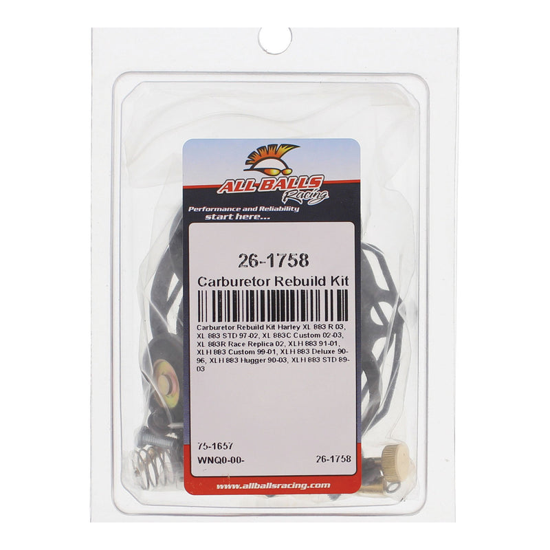 Load image into Gallery viewer, All Balls Racing Carburettor Rebuild Kit (26-1758)
